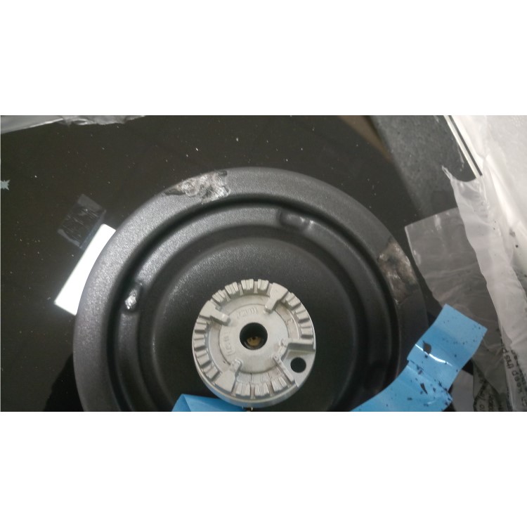 GRADE A2 - Rangemaster RMB70HPNGFGL 70cm 5 Burner Gas Hob Black Glass