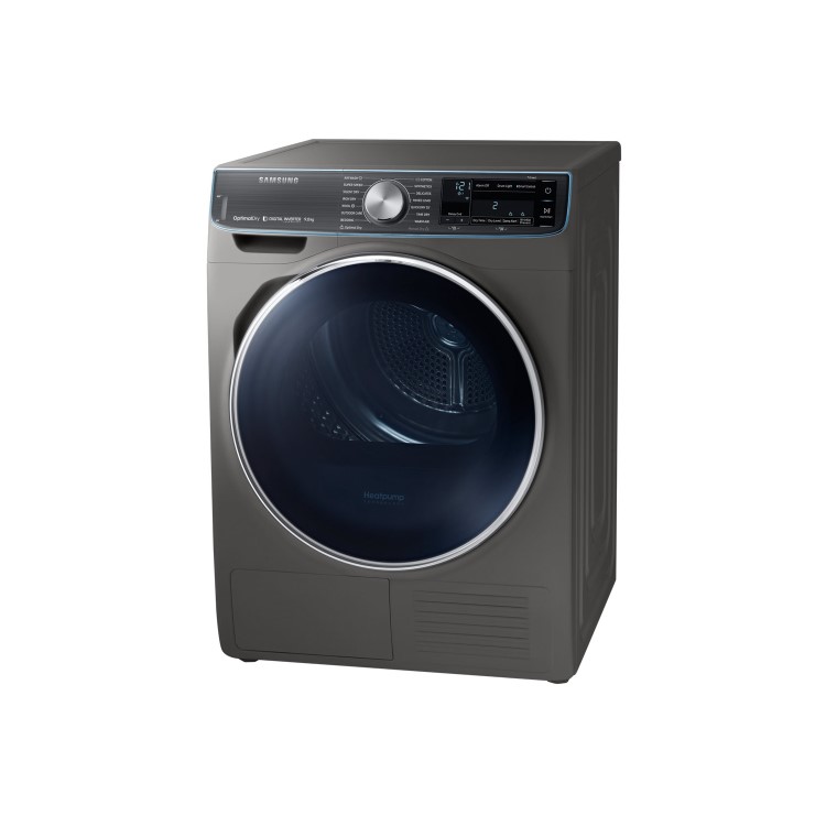 GRADE A2 - Samsung DV90N8288AX QuickDrive 9kg Freestanding Heat Pump Tumble Dryer With Optimal Dry - Graphite W