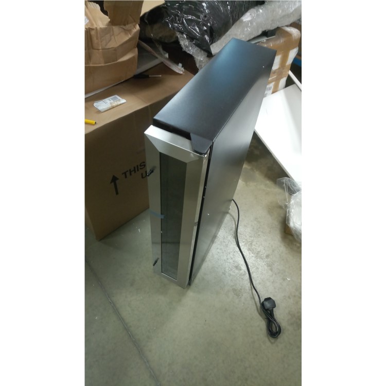GRADE A3 - CDA FWC153SS 15cm Wide Freestanding Undercounter Wine Cooler - Stainless Steel
