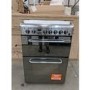 GRADE A3 - Indesit KDP60SES 60cm Wide Double Oven Dual Fuel Cooker - Stainless Steel