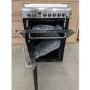 GRADE A3 - Indesit KDP60SES 60cm Wide Double Oven Dual Fuel Cooker - Stainless Steel