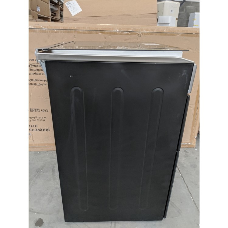 GRADE A3 - Indesit KDP60SES 60cm Wide Double Oven Dual Fuel Cooker - Stainless Steel