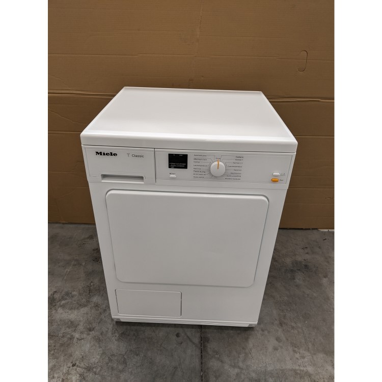 GRADE A3 - Miele TDA140C Classic 7kg Freestanding Condenser Tumble Dryer White