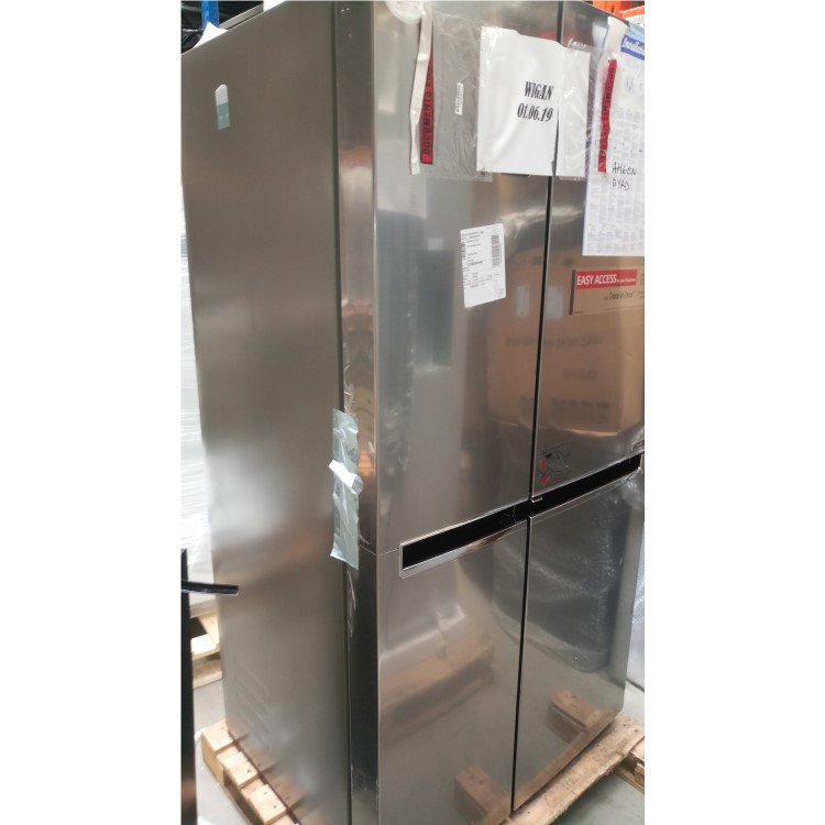 GRADE A2 - LG GSM760PZXZ Frost Free American Style Refrigerator - Stainless Steel