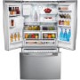 Samsung RFG23UERS1/XEU G-series 3-door Large Capacity Freestanding Fridge Freezer - Real Stainless Steel