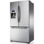 GRADE A3 - Heavy cosmetic damage - Samsung RFG23UERS1 G-series 3-door Large Capacity Freestanding Fridge Freezer - Real Stainless Steel