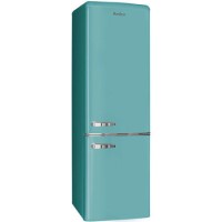 Amica 244 Litre 60/40 Freestanding Fridge Freezer - Duck Egg Blue