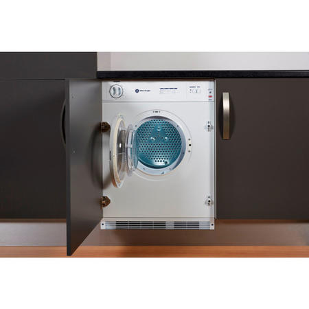 GRADE A2 - White Knight C4317WV 7kg Integrated Vented Tumble Dryer - White