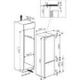 GRADE A2 - Hotpoint HMCB7030AADF 264 Litre Integrated Fridge Freezer 70/30 Split 177cm Tall A+ Energy Rating 54cm Wide - White