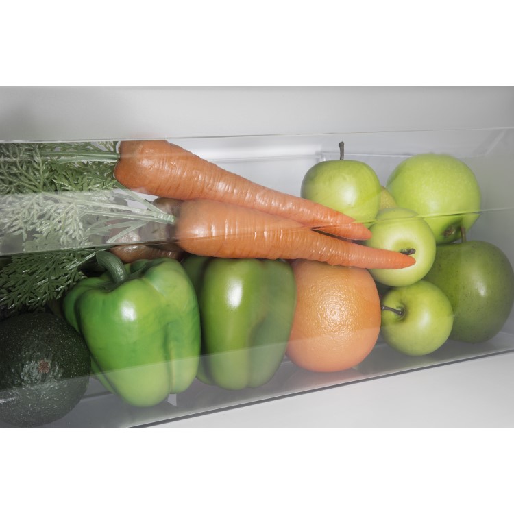HOTPOINT HMCB7030AADF 264 Litre Integrated Fridge Freezer 70/30 Split 177cm Tall A+ Energy Rating 54cm Wide - White