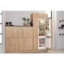 HOTPOINT HMCB7030AADF 264 Litre Integrated Fridge Freezer 70/30 Split 177cm Tall A+ Energy Rating 54cm Wide - White