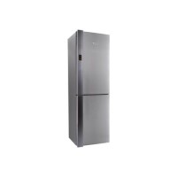 GRADE A3 - Hotpoint XUL8T2ZXOV Day 1 338L 189x60cm Freestanding Fridge Freezer - Stainless Steel