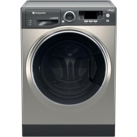 GRADE A2 - Hotpoint RD966JGD 9kg Wash 6kg Dry 1600rpm Freestanding Washer Dryer-Graphite