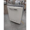 GRADE A2 - Smeg 50&#39;s Retro Style DI6FABCR 13 Place Semi Integrated Dishwasher - Cream Door