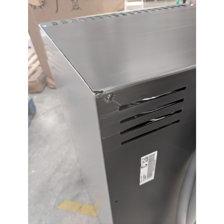 GRADE A2 - Smeg 50's Retro Style DI6FABCR 13 Place Semi Integrated Dishwasher - Cream Door