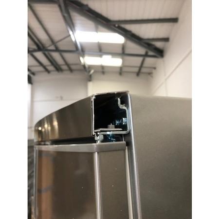 GRADE A3 - AEG RKE64021DX 185x60cm 400L Freestanding Fridge - Stainless Steel
