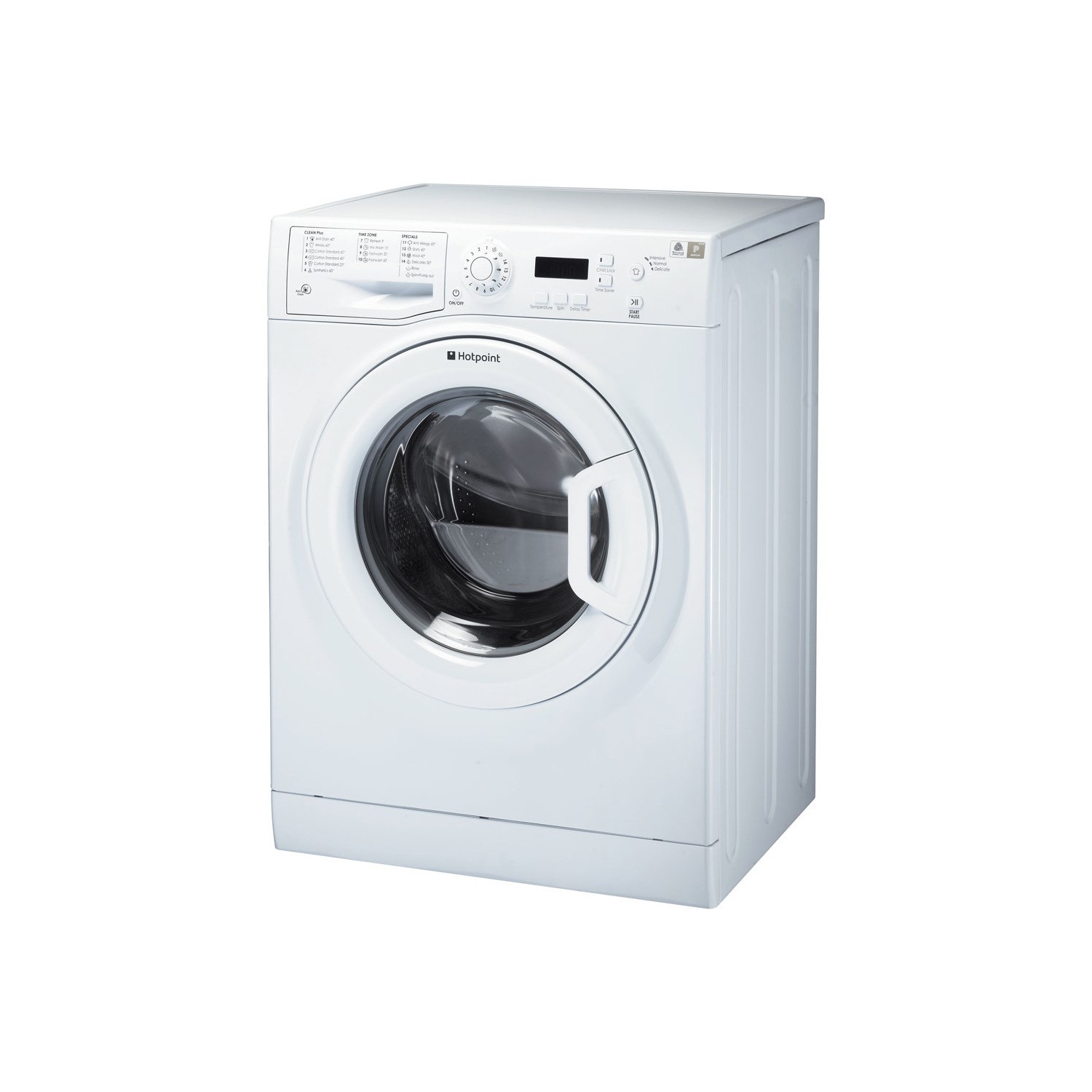 White Freestanding Washing Machine Hotpoint WMXTF742P Xtra 7kg 1400rpm A+ 