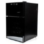 GRADE A3 - Husky HN7 Husky Reflections Dual Zone Wine Cooler - Black