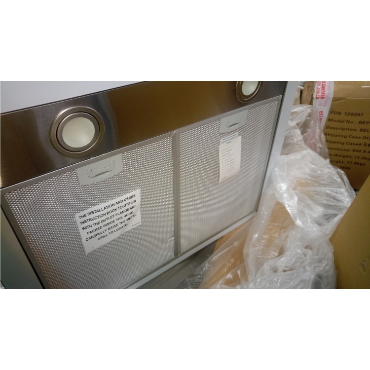GRADE A2 - CDA EVP61SS Level 2 60cm Chimney Cooker Hood Stainless Steel