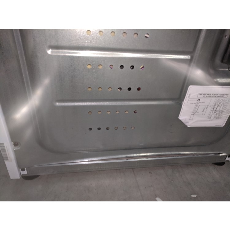 GRADE A2 - Hotpoint HAE60PS 60cm Double Oven Electric Cooker with Ceramic Hob - Polar White