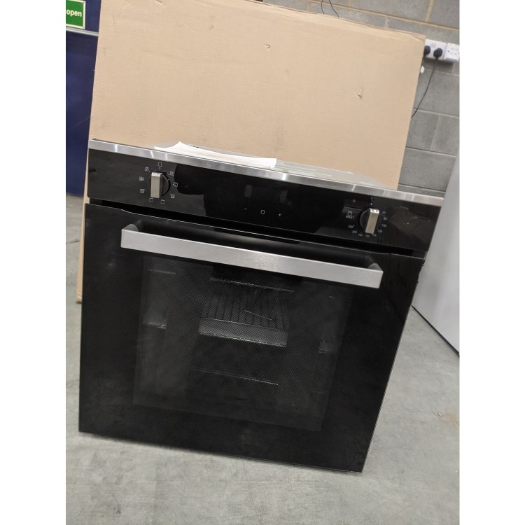 GRADE A3 - Rangemaster RMB608BLSS 60cm Built-in 8 Function Electric Single Oven