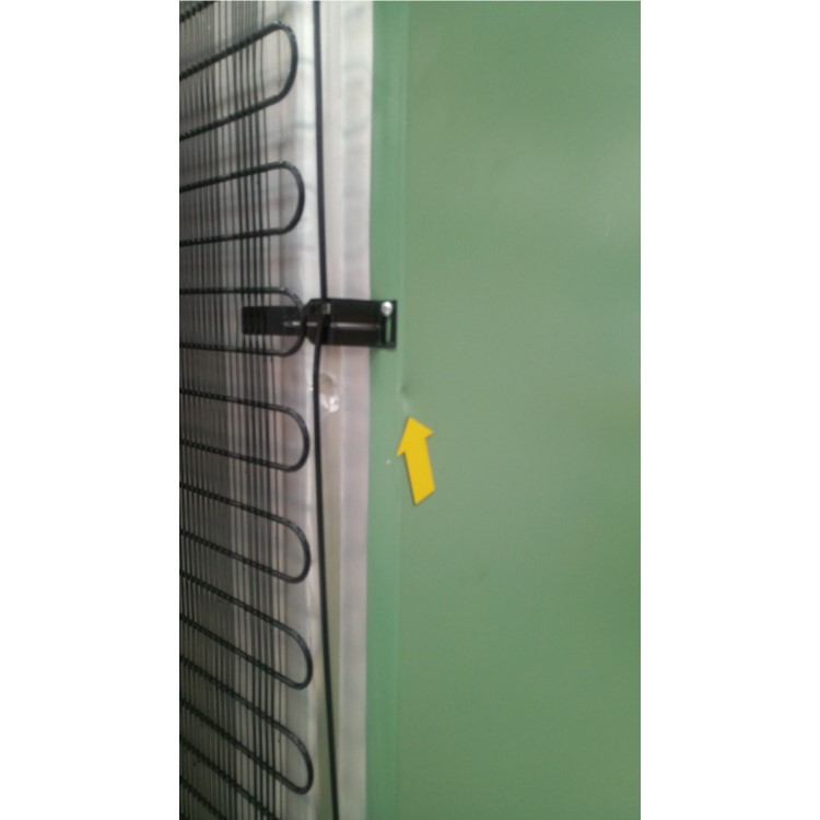 GRADE A3 - Gorenje ONRK193OL Retro Style Super Efficient No Frost Freestanding Fridge Freezer - Olive