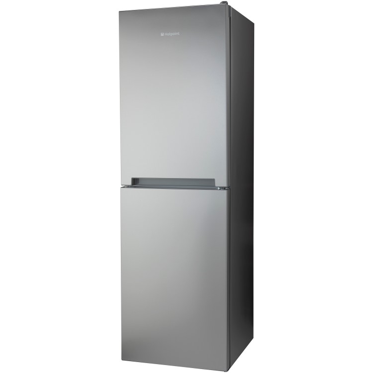 GRADE A2 - Hotpoint TDC95T1IG 50/50 Frost Free Freestanding Fridge Freezer - Graphite