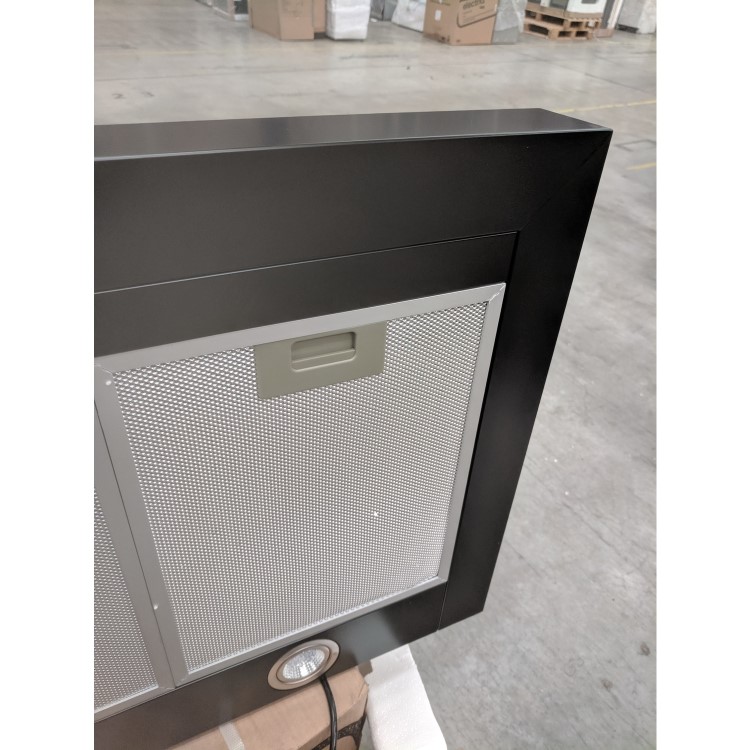 GRADE A3 - Belling Farmhouse 90 Chim 90cm Chimney Cooker Hood - Black