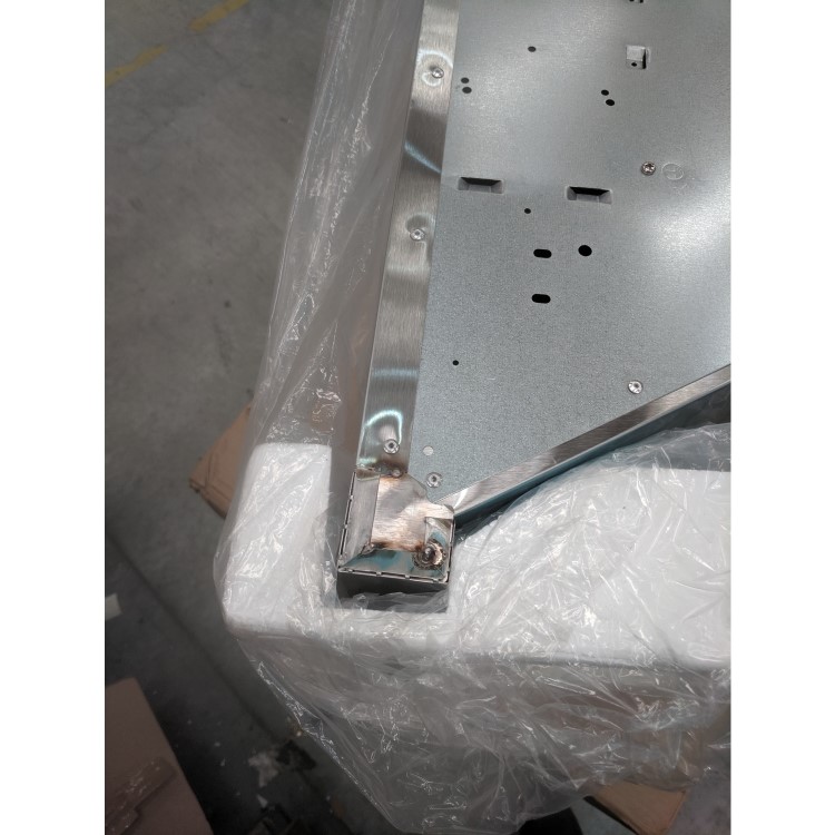 GRADE A2 - Hoover HCE116NX 60cm Chimney Chimney Cooker Hood - Stainless Steel