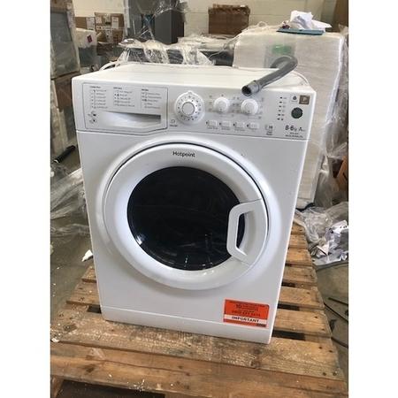 GRADE A2 - Hotpoint WDAL8640P Aquarius 8kg Wash 6kg Dry 1400rpm Freestanding Washer Dryer-White
