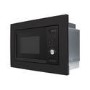GRADE A2 - electriQ 20L Built-In Microwave with Grill in Black