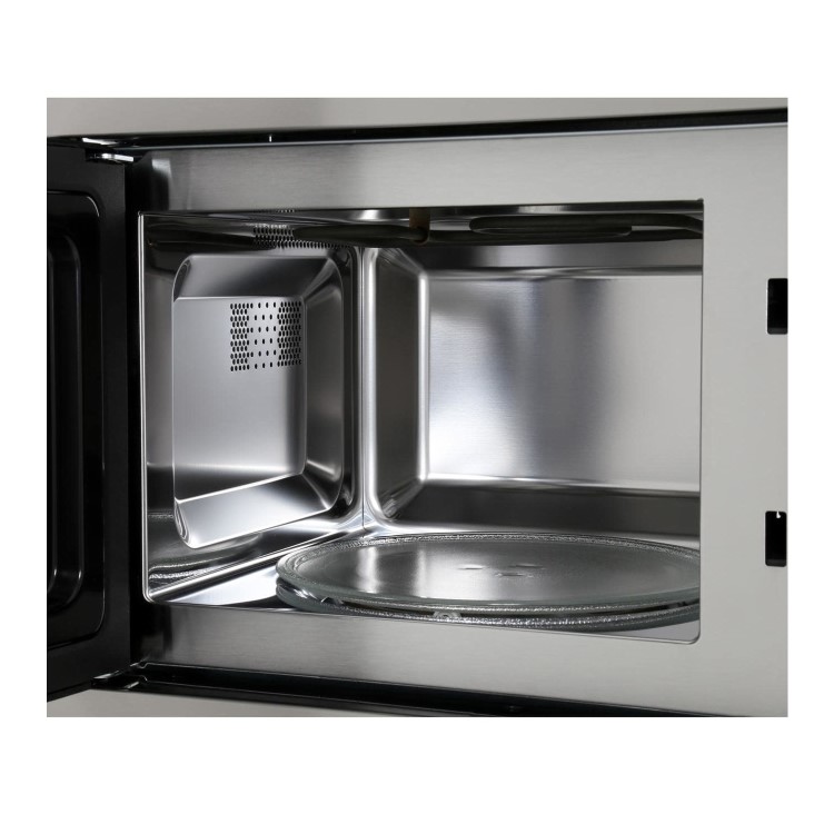 GRADE A3 - Hoover HMG201X 60cm Wide Built-in Microwave Oven And Grill - Stainless Steel