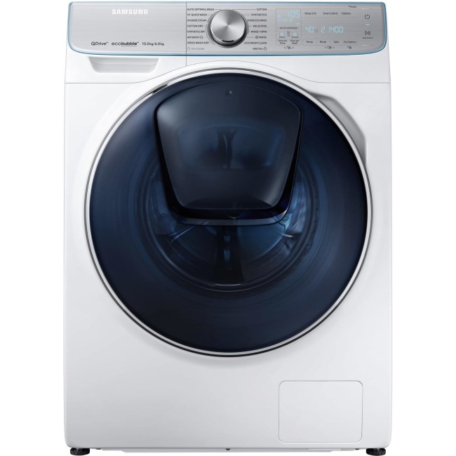 GRADE A3 - Samsung WD10N84GNOA QuickDrive Freestanding 10kg 1400rpm Washer Dryer With AddWash - White