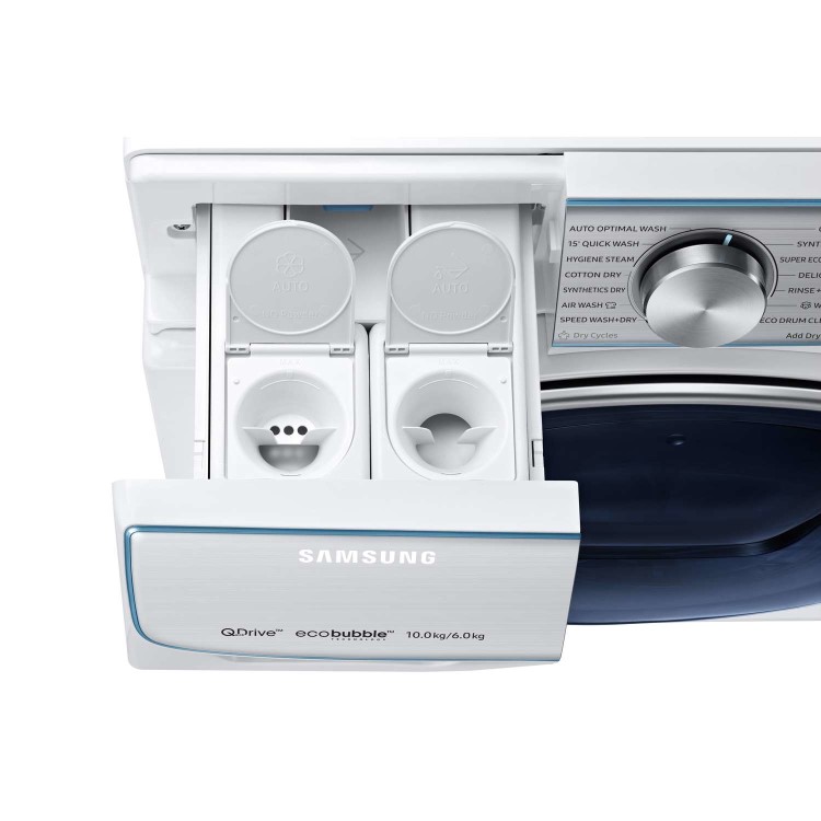 GRADE A2 - Samsung WD10N84GNOA QuickDrive Freestanding 10kg 1400rpm Washer Dryer With AddWash - White