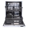 Refurbished electriQ EQDWINT60 14 Place Fully Integrated Dishwasher