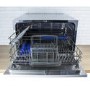 GRADE A2 - electriQ 6 Place Freestanding Compact Table Top Dishwasher - White