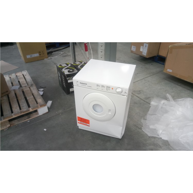 GRADE A3 - Hotpoint V4D01P 4kg Compact Front Vented Tumble Dryer - White Door