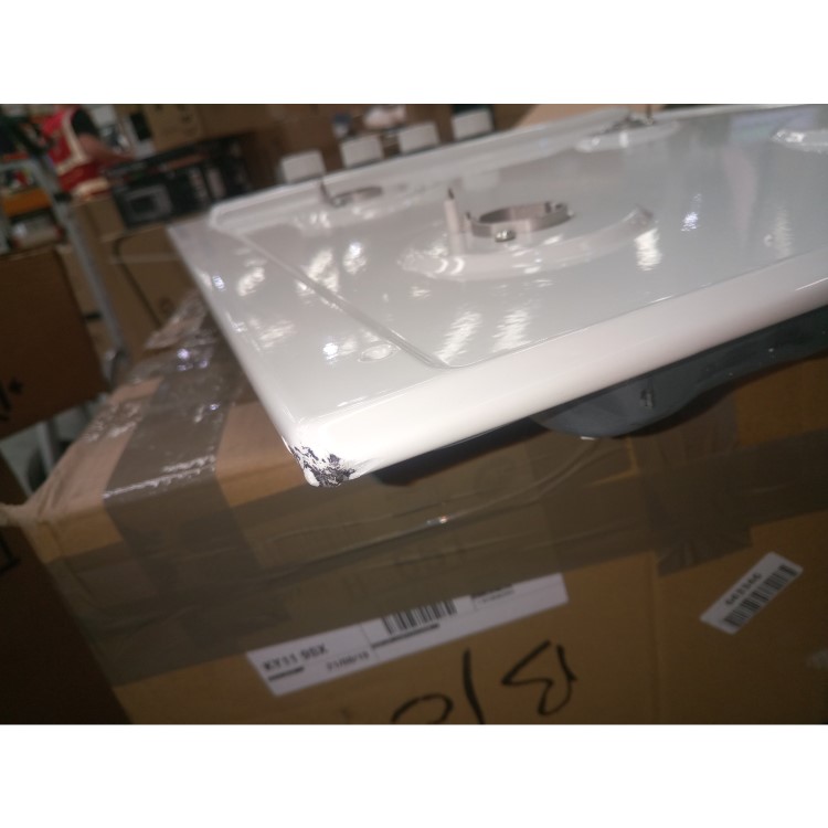 GRADE A2 - Hotpoint PAS642HWH 58cm Four Burner Gas Hob White