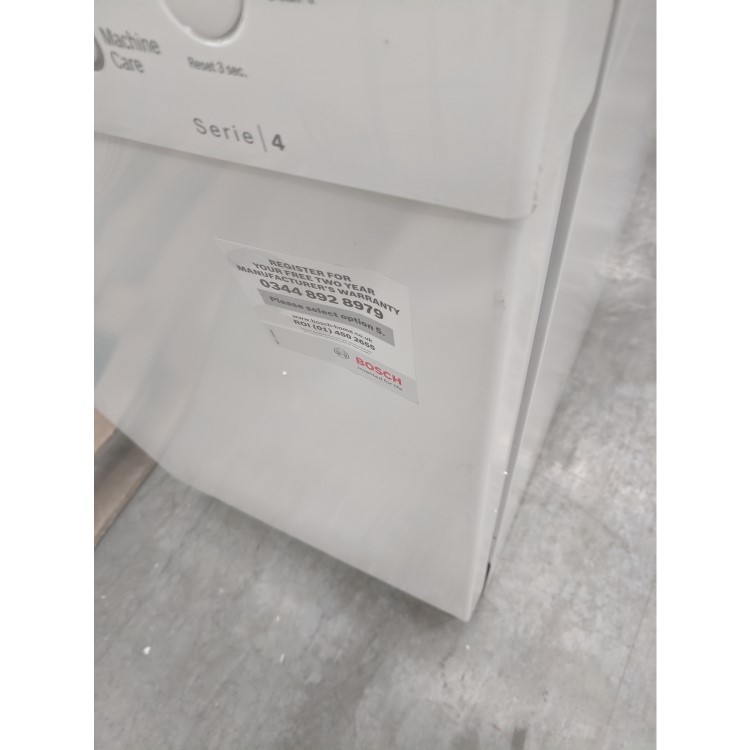 GRADE A2 - Bosch SPS46IW00G Serie 4 Slimline 9 Place Freestanding Dishwasher - White