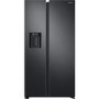Samsung RS68N8240B1 Side-by-side American Fridge Freezer With Ice & Water Dispenser - Black
