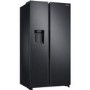 Samsung RS68N8240B1 Side-by-side American Fridge Freezer With Ice & Water Dispenser - Black