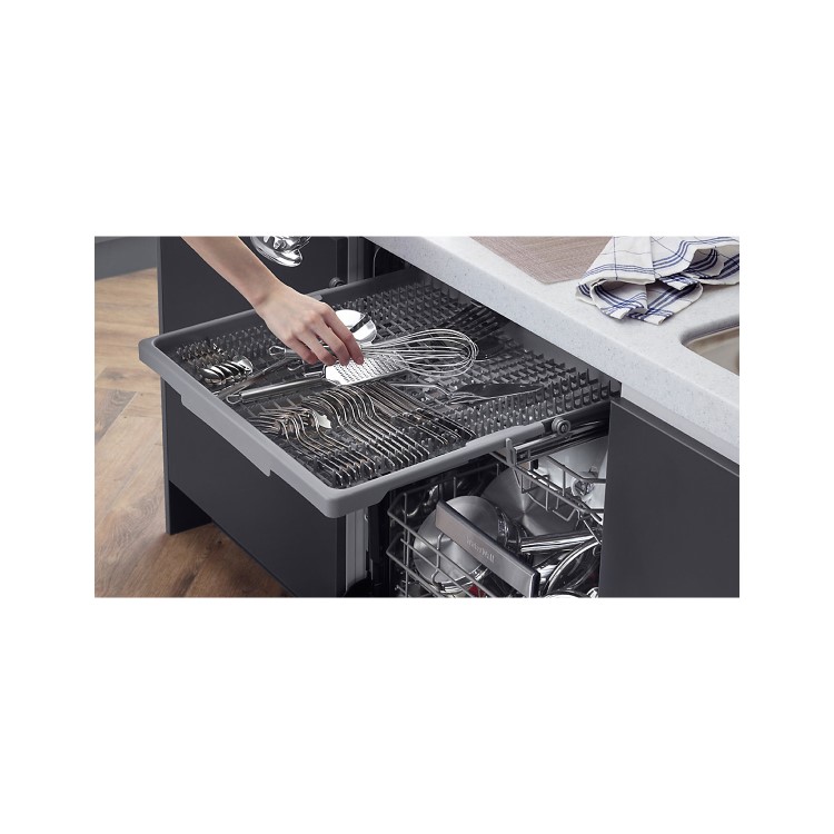 Samsung DW60M9550BB 14 Place Fully Integrated WaterWall Dishwasher
