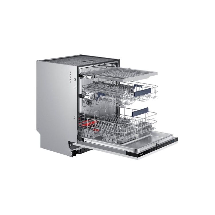 Samsung DW60M9550BB 14 Place Fully Integrated WaterWall Dishwasher