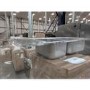 GRADE A2 - Smeg LG116S-2 116cm Alba Stainless Steel Double Bowl Single Left Hand Drainer Inset Sink