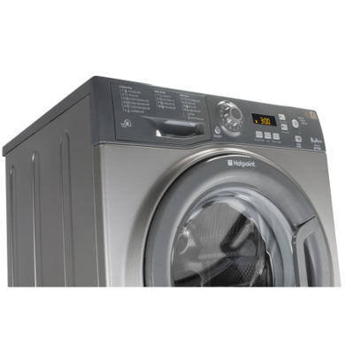 GRADE A2 - Hotpoint WMXTF742G Extra 7kg 1400rpm Freestanding Washing Machine - Graphite