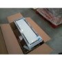 GRADE A2 - Elica HIDDEN-90 Hidden 898mm Intergrated Cooker Hood Stainless Steel And White Glass