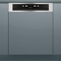 GRADE A2 - Hotpoint Aquarius HBC2B19X 13 Place Fully Integrated Dishwasher with Quick Wash - Stainless Steel