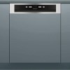 GRADE A3 - Hotpoint Aquarius HBC2B19X 13 Place Semi Integrated Dishwasher - Stainless Steel Control Panel