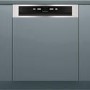 GRADE A2 - Hotpoint Aquarius HBC2B19X 13 Place Fully Integrated Dishwasher with Quick Wash - Stainless Steel