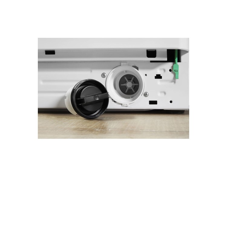 INDESIT IWDC6125 EcoTime 6kg Wash 5kg Dry 1200rpm Freestanding Washer Dryer - White